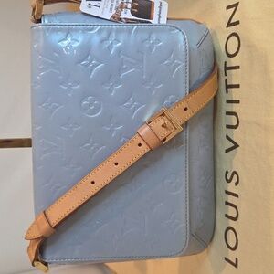 Louis Vuitton Thompson St shoulder bag Ice Blue archived/ltd production 2003 Y2K